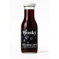 Компот из черной смородины Wosky 1л Компот из черной смородины Wosky 1л