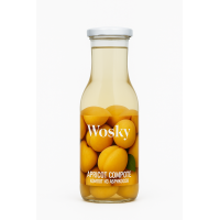 Компот из абрикоса Wosky 1л Компот из абрикоса Wosky 1л